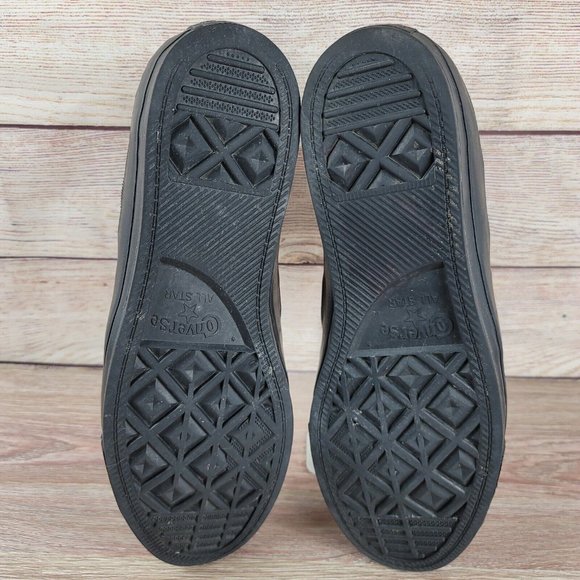 Converse Chuck 70 Tech Hiker HI Top Triple Black Men's Size 11.5 Lace Sneakers - Picture 6 of 8